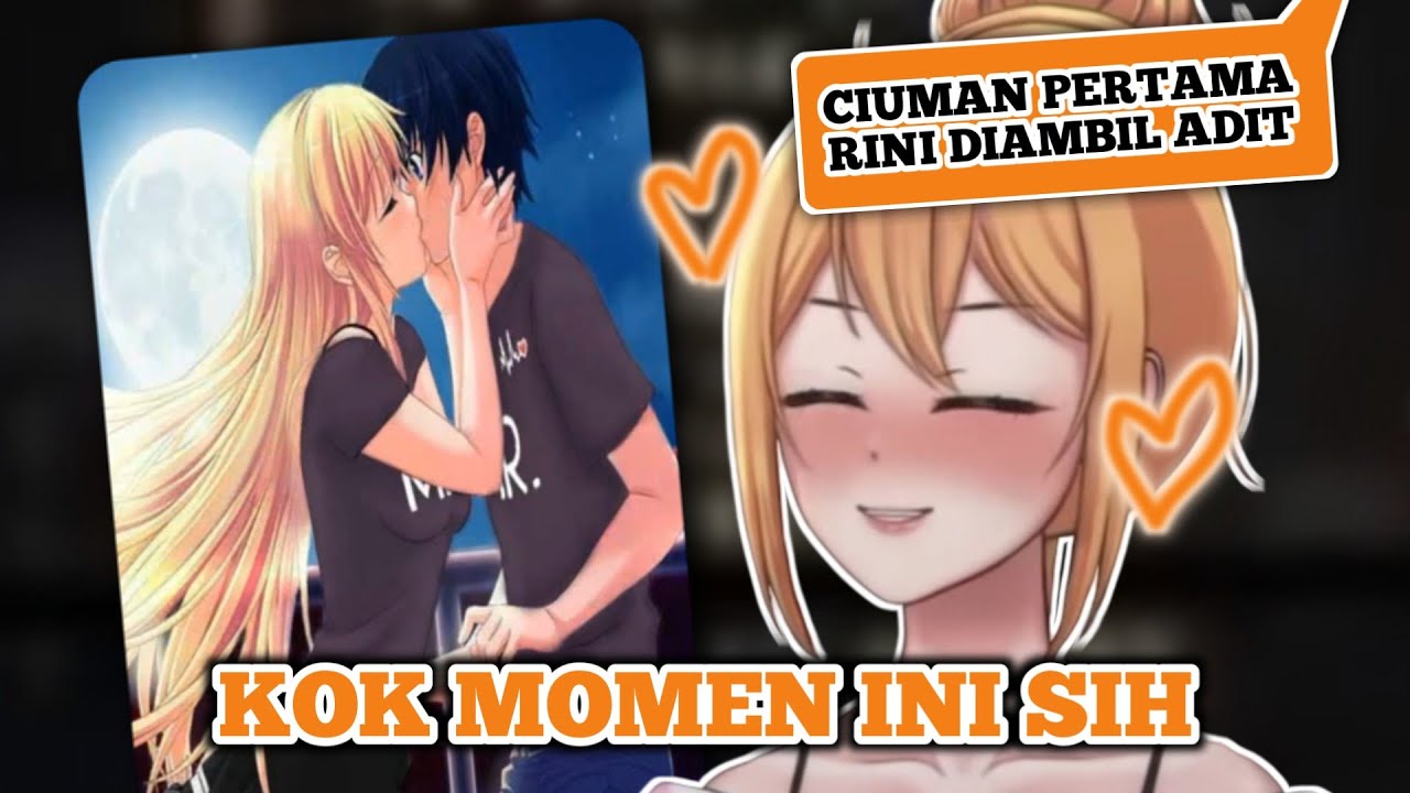 Ketika Rini Dikirimi Mediashare Yang Pas Ciuman Ama Adit【Rini Moonstar/Digital ARTha】