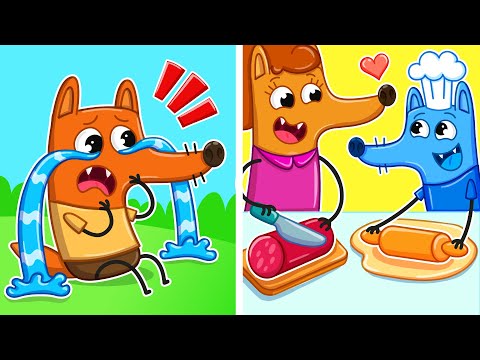 Não Me Copie, Imitador! | Bebê Falso x Bebê Real 🤖🦊 | Pequenina Mimi🦄