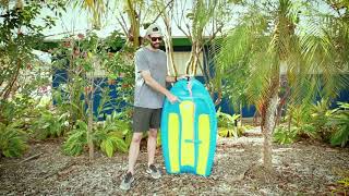 ZUP Coast Board All-in-One Kid's Wakeboard with Rope Handle, Trainer Board, Kneeboard and Wa Reviews