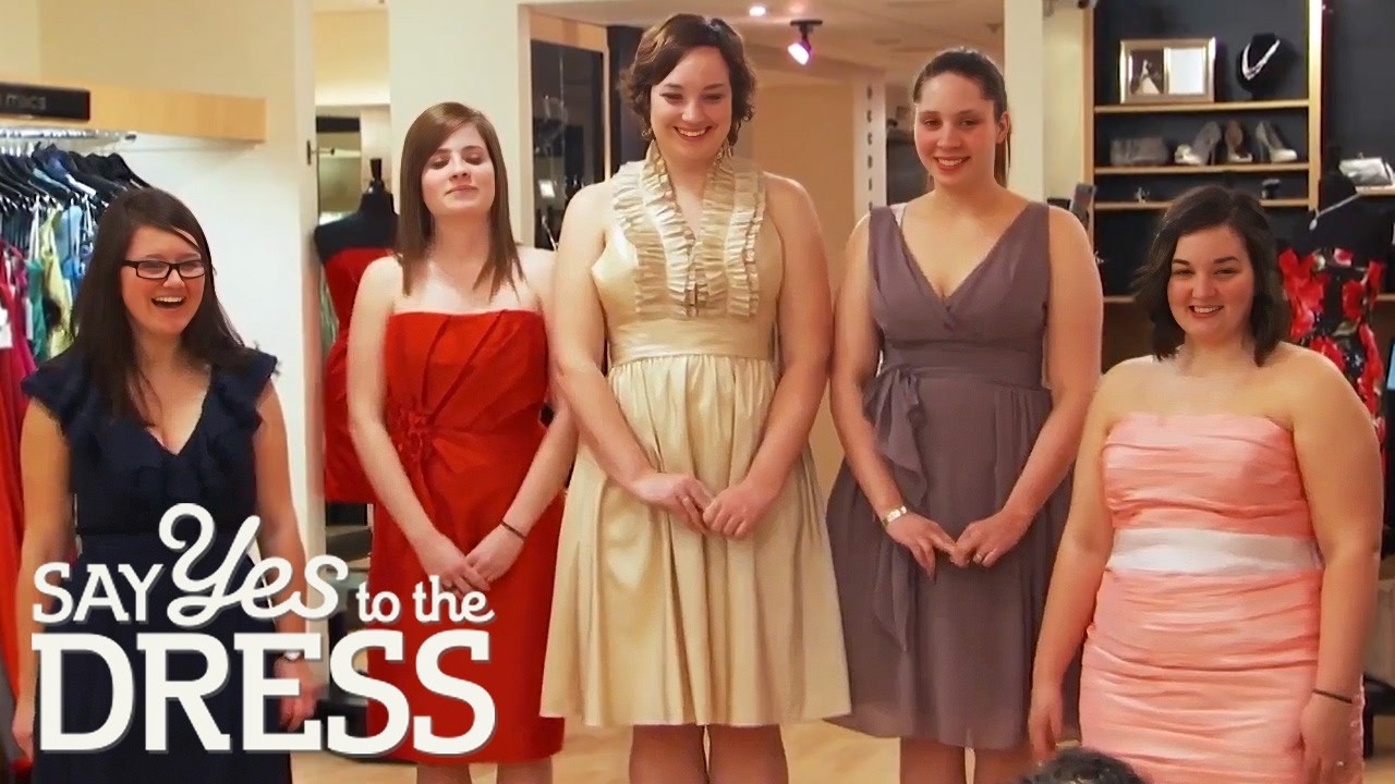 People Pleaser Bride Can't Pick A Dress For Her Bridesmaids | Say Yes To The Dress: Bridesmaids People Pleaser Bride Can't Pick A Dress For Her Bridesmaids | Say Yes To The Dress: Bridesmaids