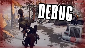 Playing as Joel in Ellie