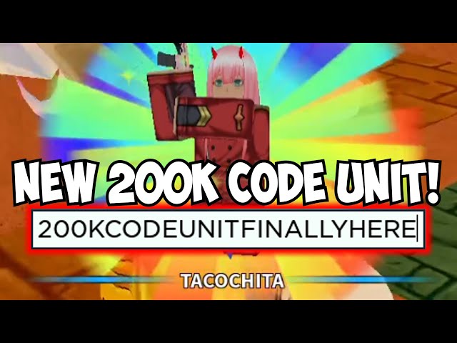 NEW CODE UNIT] Zero Two IS FINALLY READY! + CODE REVEAL CONTEST (All Star  Tower Defense) 