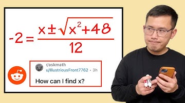 How can I find x? Isn