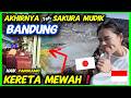 REAKSI SAKURA PERTAMA KALI MUDIK KE BANDUNG NAIK KERETA PANORAMIC‼️ KERETA TELAT 1 JAM‼️