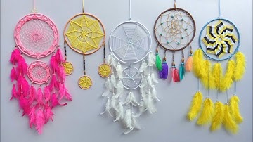 DIY Super Easy Way to Make a Dreamcatcher | Step by step slow video tutorial