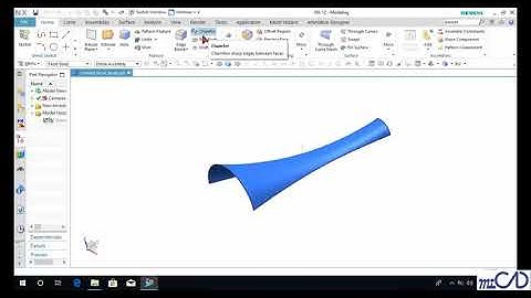 NX12 Tutorial - Thiết Kế Và Lắp Ráp - 5 4  Convert Facet Body - Chuyển đổi thân mặt nhỏ