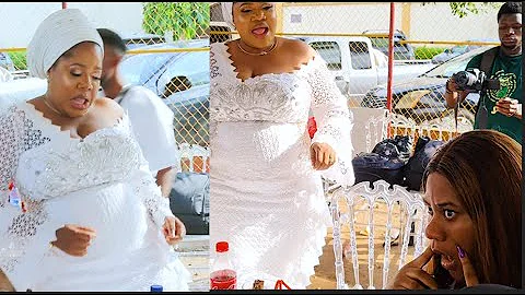 See The Moment Toyin Abraham Steals The Show With Her Dance Moves At Nkechi Blessing Mum's Burial