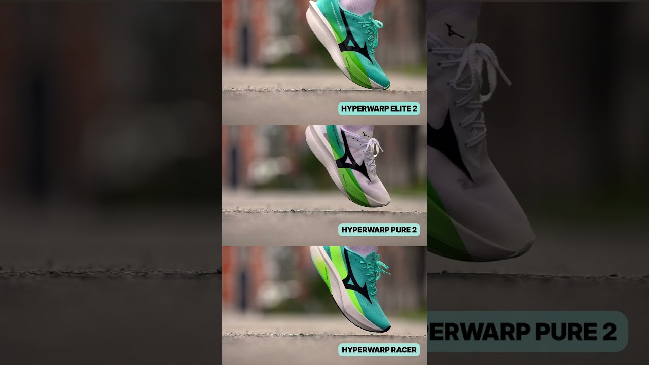 Check out the difference in stability and midsole softness across the new Hyperwarp range 👀