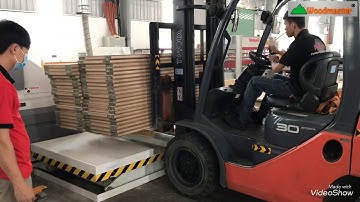 BÀN NÂNG THUỶ LỰC WOODMASTER - MÁY CẮT VÁN PANEL SAW KẾT HỢP BÀN NÂNG THUỶ LỰC