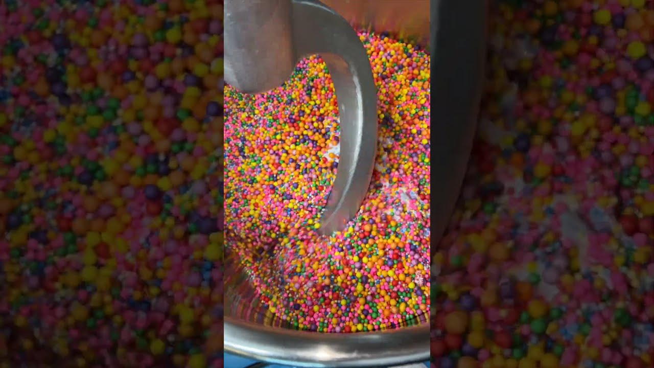 Adding 10 000 Beads Into Slime 