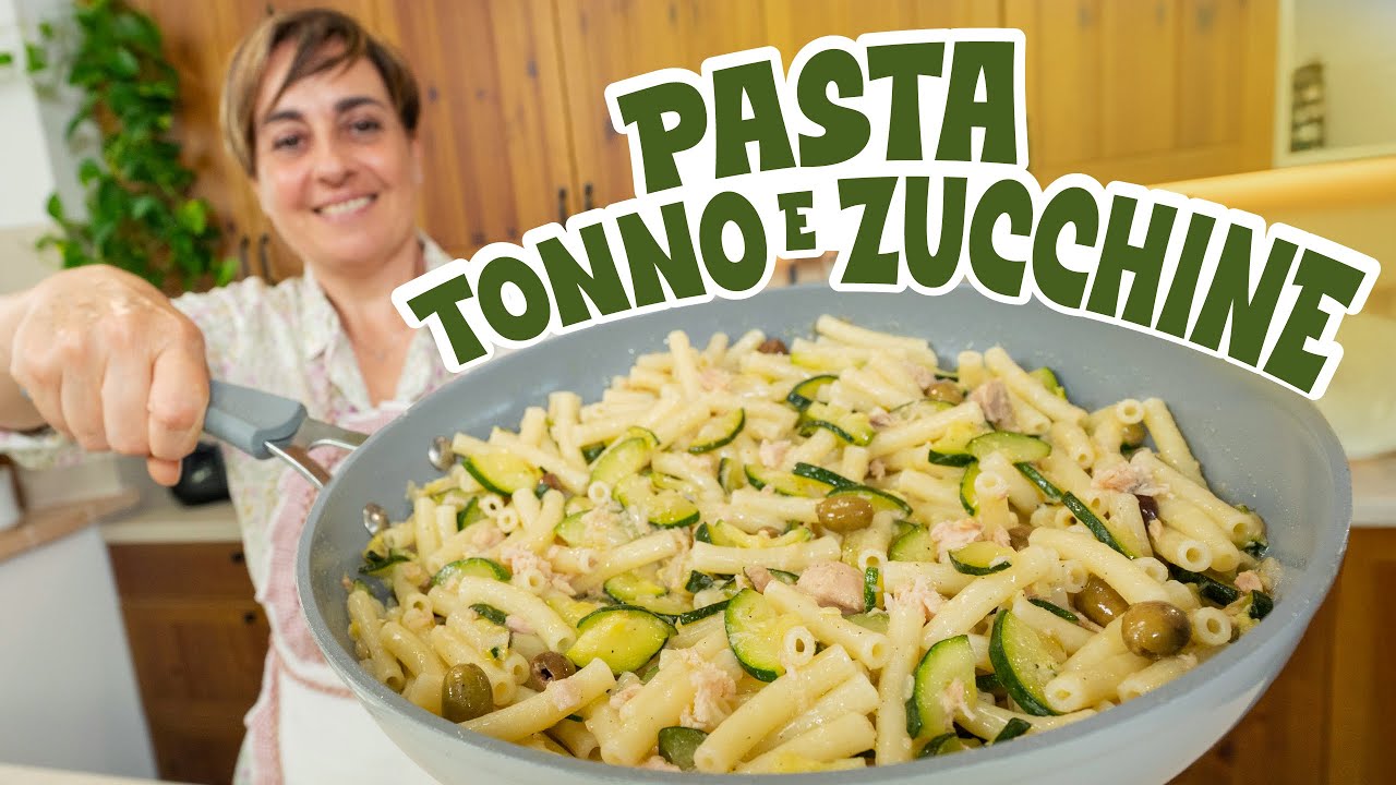 PASTA TONNO E ZUCCHINE Ricetta Facile - Fatto in Casa da Benedetta ...