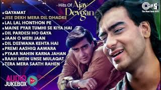 अजय देवगन के सबसे हिट 90s गाने 🎵 | Video Jukebox | ब्लॉकबस्टर बॉलीवुड हिट्स! #hindisong