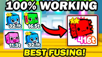 BEST FUSING METHOD TO FUSE RAINBOW DOODLE AXOLOTL IN PET SIMULATOR X!! (ROBLOX) - DOODLE FUSING!