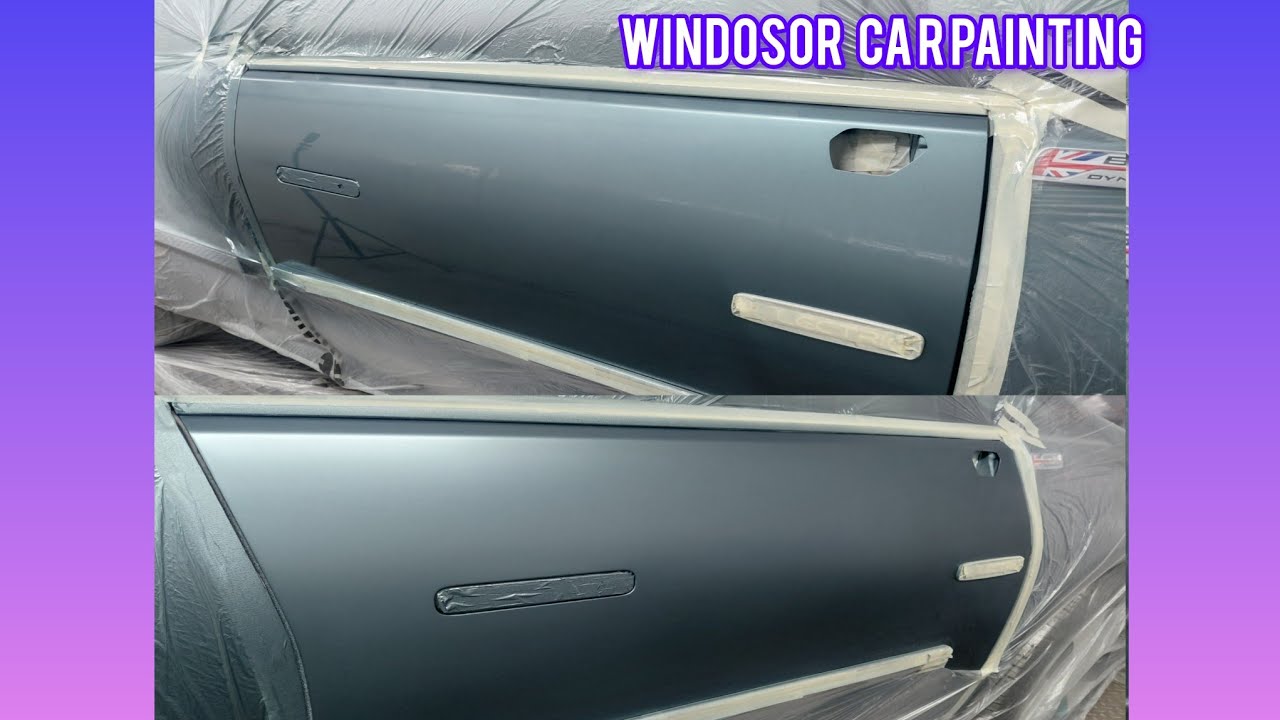 MG WINDSOR EV RH Door touch-up process # car painting process and denting process #automobi