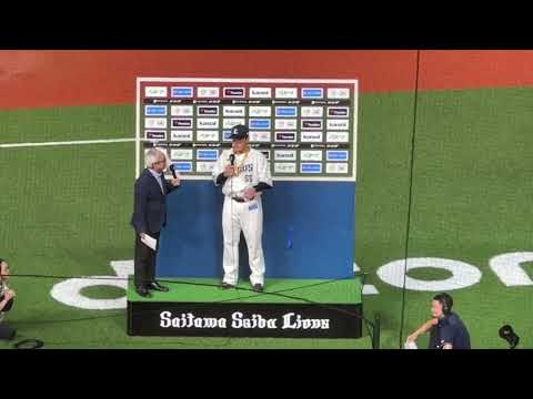 仲三河優太「55番を背負ったからには強打者に」 プロ初出場＆初打席＆初安打＆初打点＆初お立ち台ヒーローインタビュー❷ 【西武5-1楽天】2025/7/10