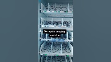 Test spiral vending machine #vendingmachine #tips #newbeginner #joinus
