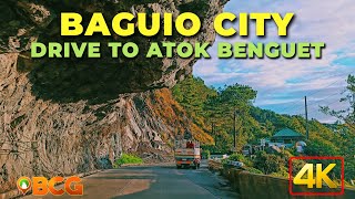 Drive to Atok Benguet | 4K Drive from Baguio City to Atok Benguet