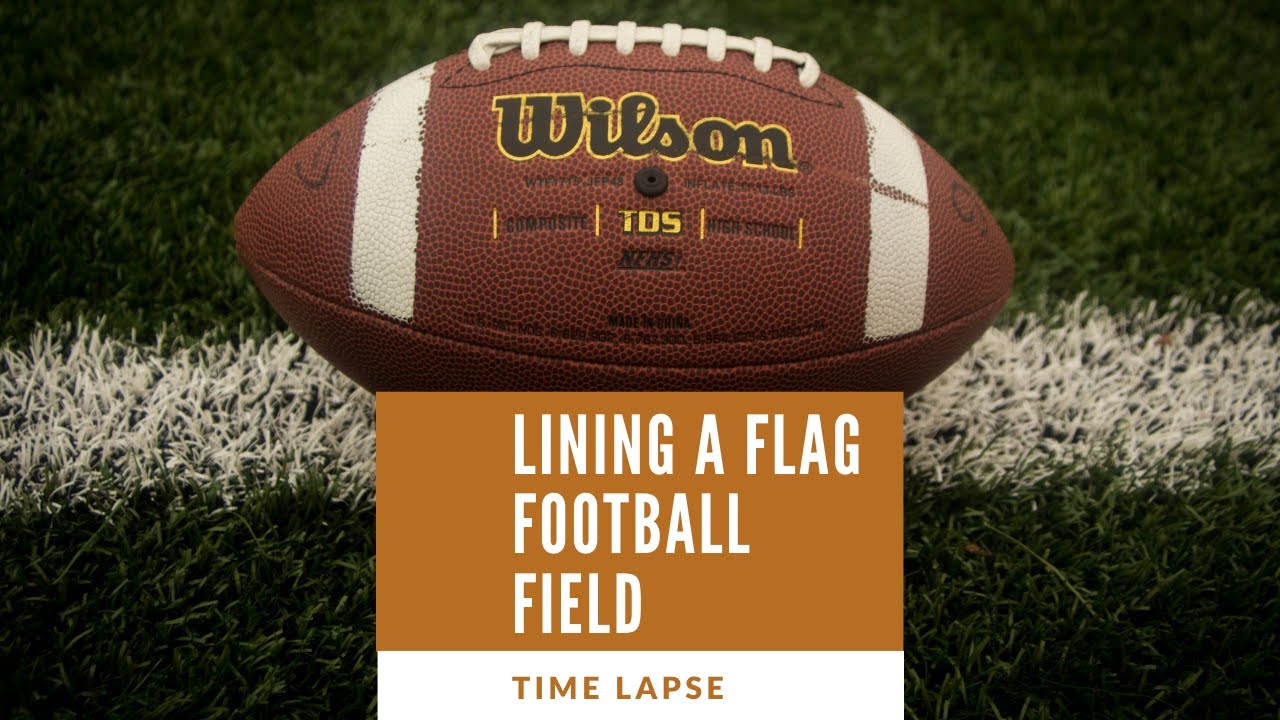 Fort Meade Flag Football Field Lining (time lapse) YouTube