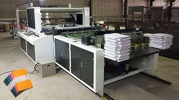 SEMI AUTOMATIC NOTEBOOK MAKING MACHINE | कम पूँजी में करें NOTEBOOK MAKING BUSINESS M- 07973107253