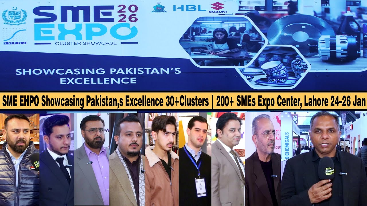 SME EHPO Showcasing Pakistan’s Excellence | 30+ Clusters & 200+ SMEs | Expo Centre 2026 Highlights