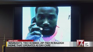Raleigh gunman robbed home, detained trio with zip-ties in kidnapping, officials say
