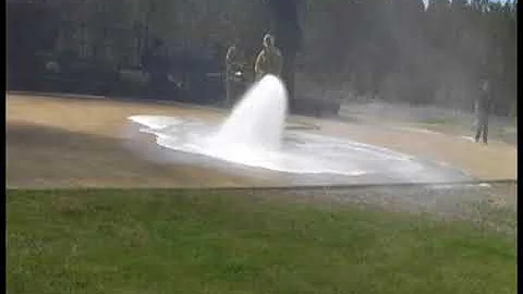 F-500 EA Extinguishes and Mitigates Gasoline Spill