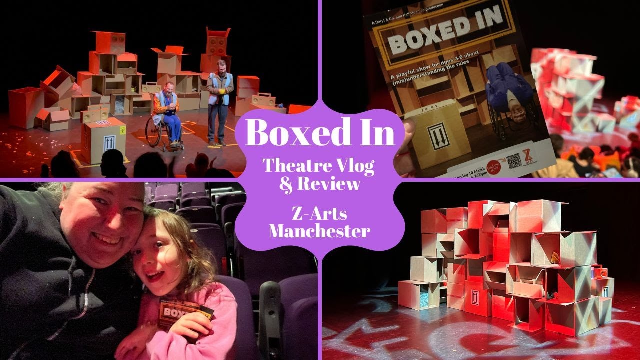Boxed In - Z-arts Centre - Theatre Vlog & Review Including Curtain Call