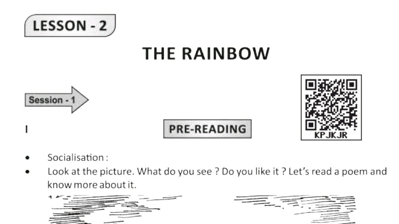 Odia medium: Class-8:English: Lesson-2:The Rainbow: Bisaya bastu