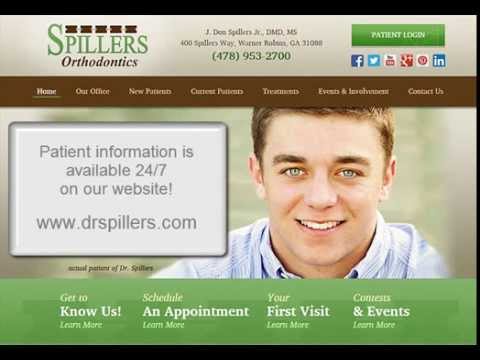 Spillers Orthodontics Patient Login Demo (Braces)