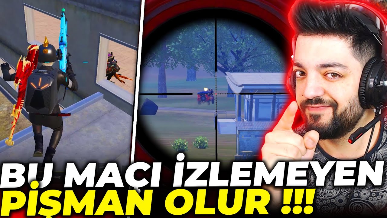 BU MAÇI İZLEMEYEN PİŞMAN OLUR ! ONE MAN SQUAD - PUBG Mobile