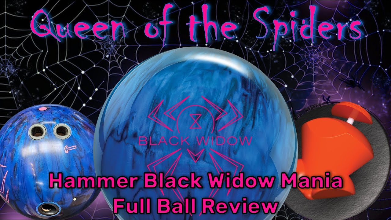 Hammer's New Black Widow Mania is a BEAST! | Full On-Lane Bowling