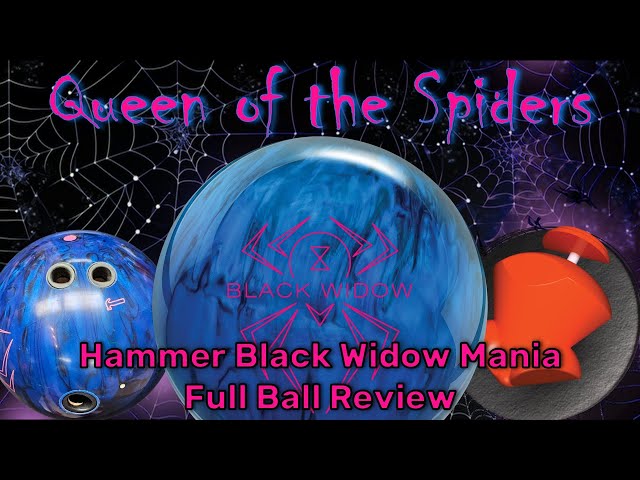 Hammer's New Black Widow Mania is a BEAST! | Full On-Lane Bowling