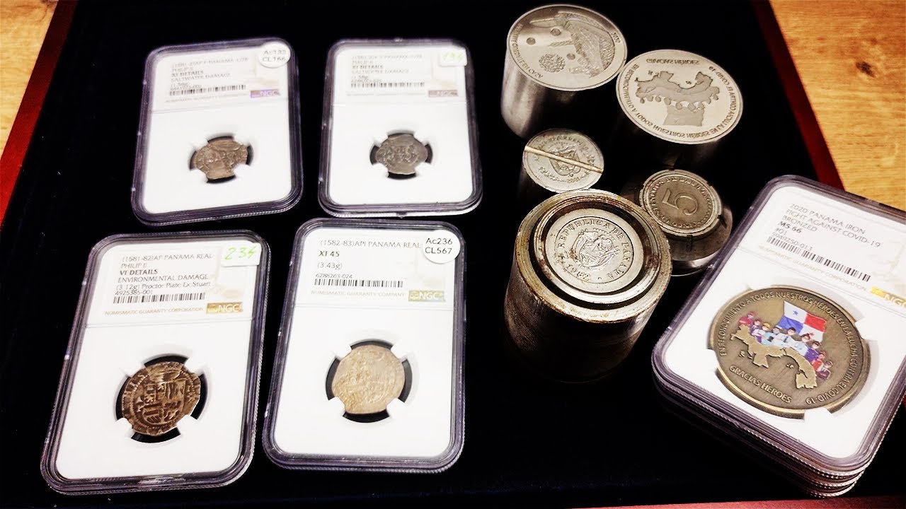 Rarezas de Panamá 🇵🇦 | monedas, medallas y cuños