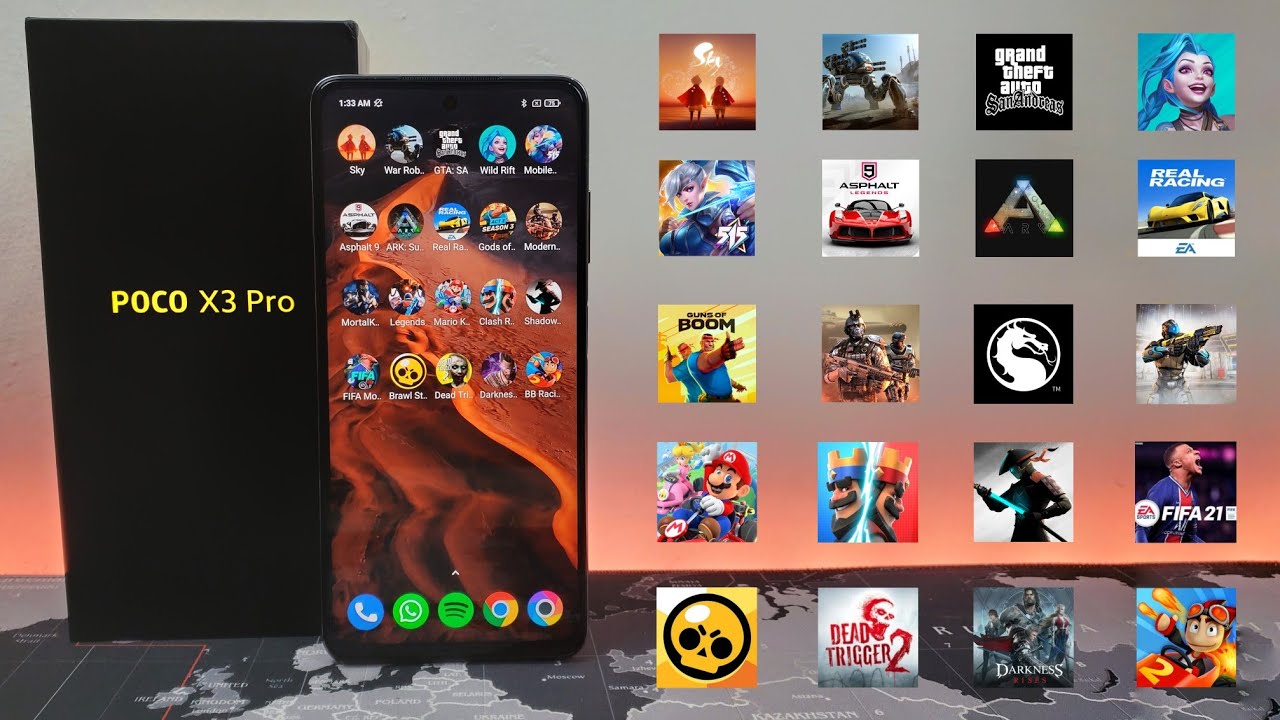 🎮 Probando 20 Juegos En El Poco X3 Pro!!! 2022 🕹️