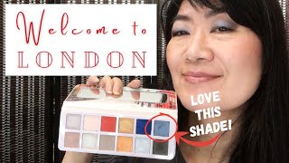 Sultry Silvery Blue Eye Look Demo on Monolids using WELCOME TO LONDON eyeshadow palette by ESSENCE