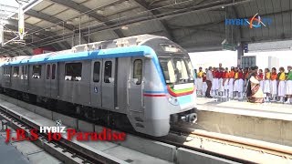 Hyderabad Metro Rail Timings | Hyderabad Metro Rail Stations | Metro Hyderabad | Hybiz TV screenshot 3