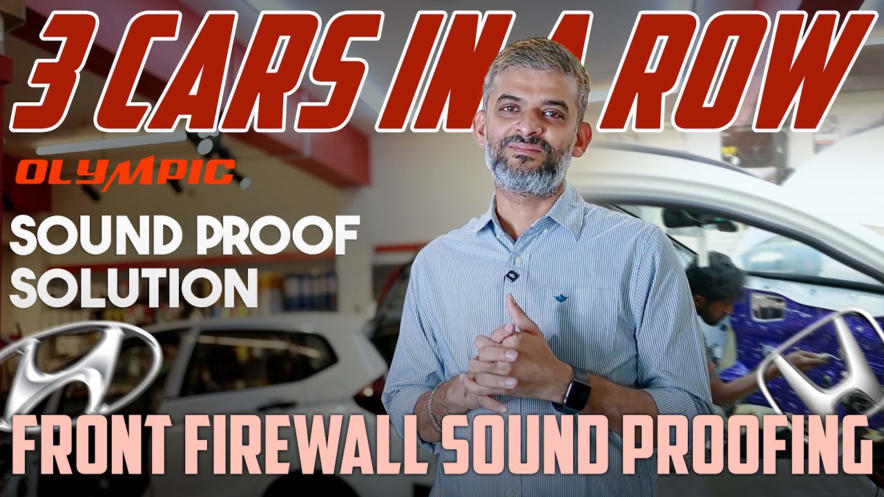 High-End Car Soundproofing and Full Dampening Work on 3 Cars | Olympic Car Accessories Tirunelveli