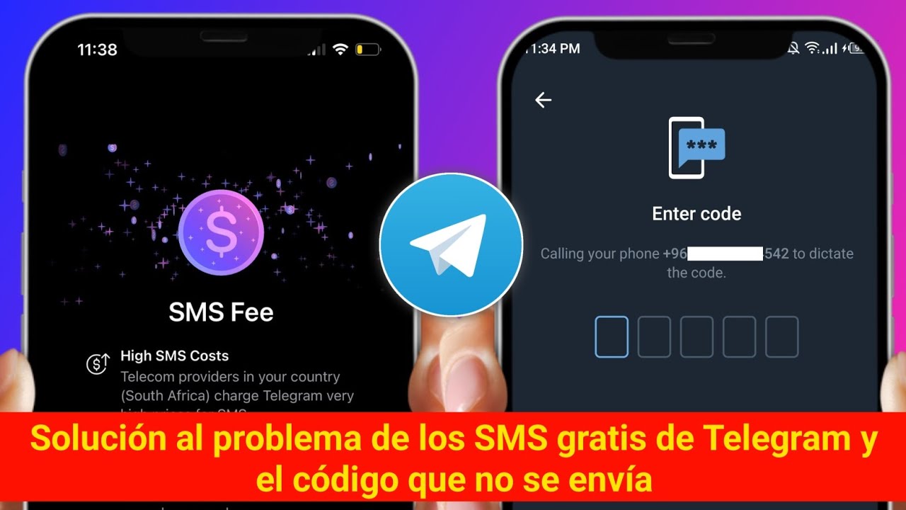Cómo solucionar el problema de los SMS gratis de Telegram o el código que no se envía (Actualización