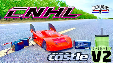 155MPH with the NEW castle V2 1515 2200kv ON THE NEW CNHL 4S2P 7000mAh Hobao VTE 1/8 gt SPEED RUN