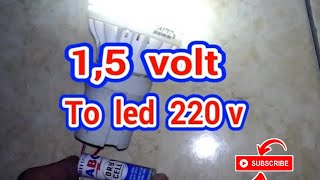 cara pasang led ac 18w. 