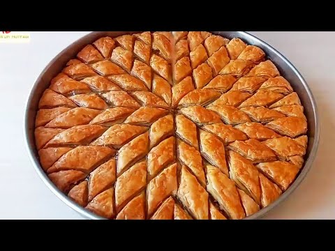 💞NELİLDEN NESİLE GELEN ASIRLIK CEVİZLİ BAKLAVA TARİFİ 😋 TAM ÖLÇÜLÜ ❗️ ÇITIR ÇITIR EL AÇMASI BAKLAVA