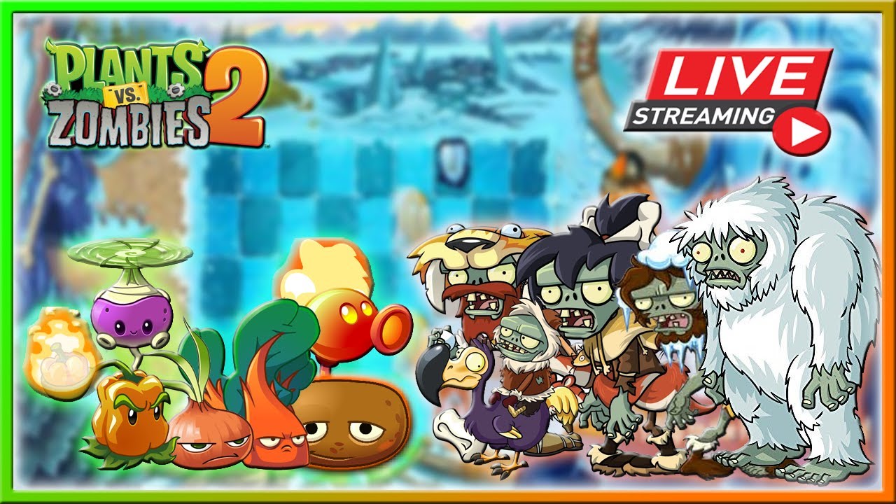 PLANTAS VS ZOMBIES 2 EN 2024 CUEVAS CONGELADAS - YouTube