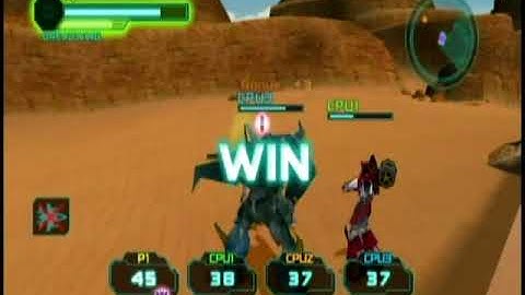 Transformers Prime The Game - Multiplayer Mode  Emblem Battle