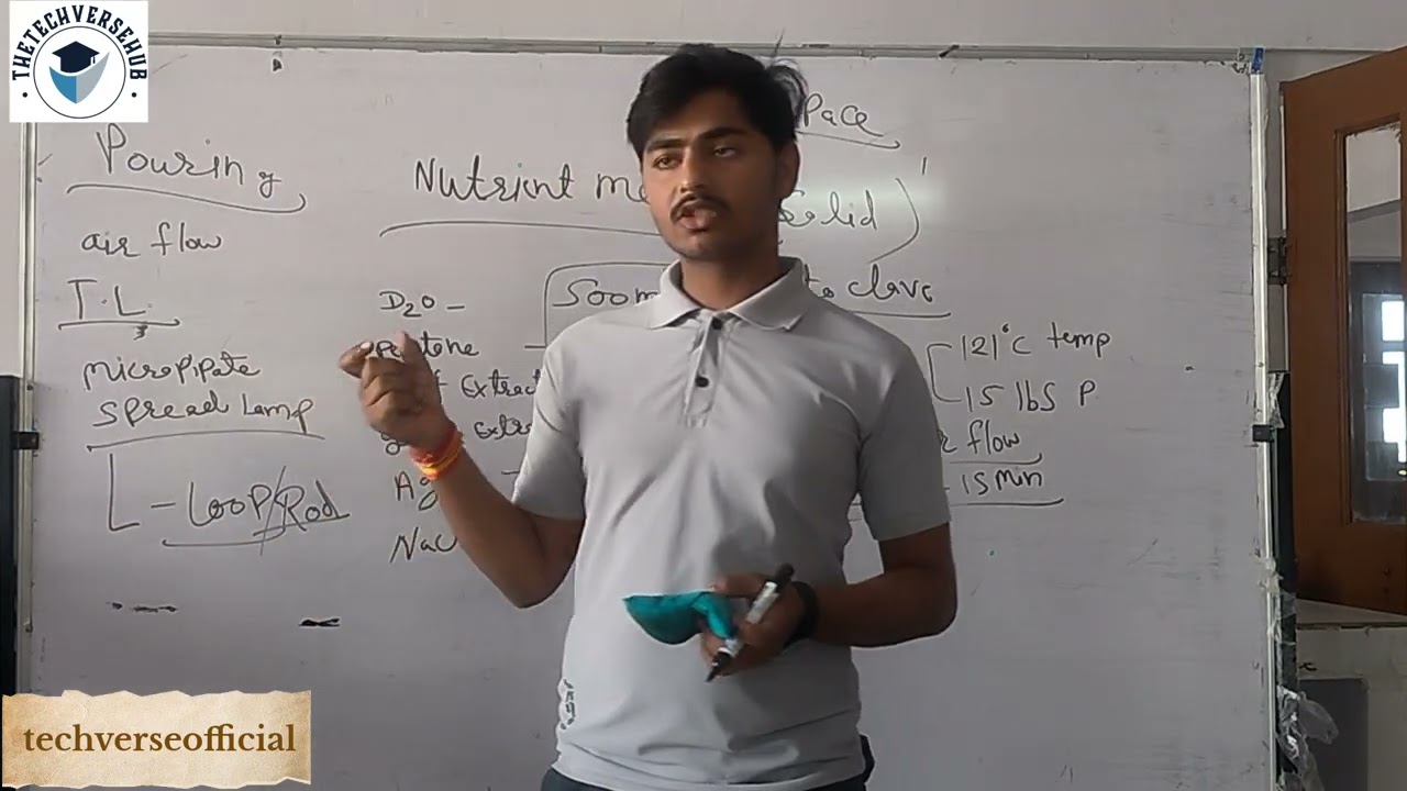 How to make Nutrient media ? || full video || nutrient agar media ||  Bacteria culture media ||