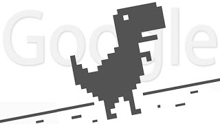 Google Chrome  Dino Game XD - (Internet down)