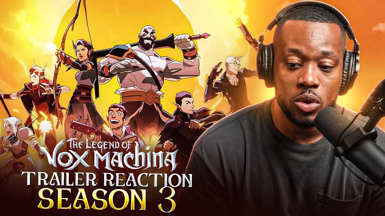 The Legend Of Vox Machina IS BACK!!!! Season 3 | Official Trailer REACTION!!