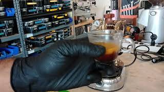 La Pavoni Service Complete — Test Shot After Full Tune-Up | Kanen Coffee
