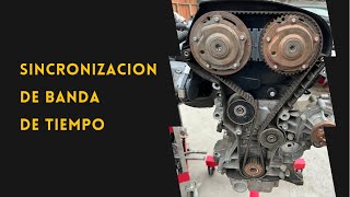 REEMPLAZO DE BANDA DE TIEMPO CHEVROLET SONIC,CRUZE TRAX 1.8L ECOTEC 2008/2013