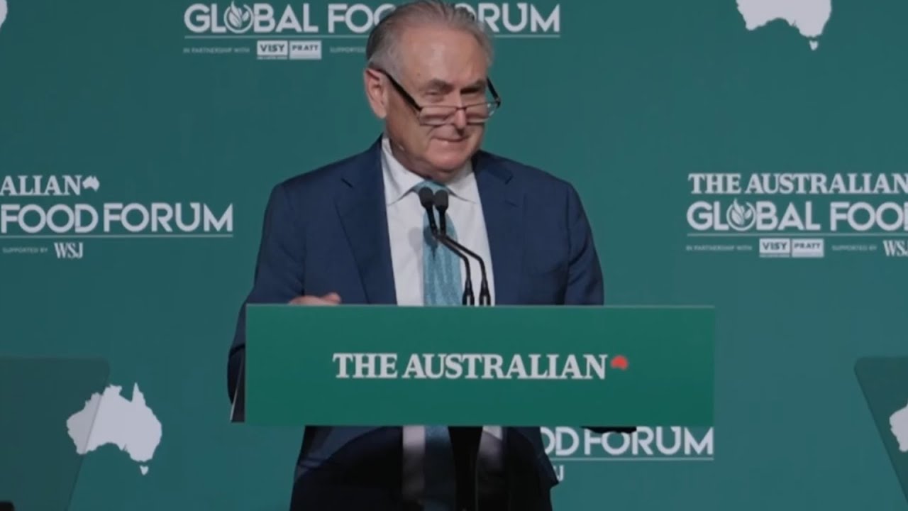 Trade minister spruiks 'Feed Australia' strategy at Global Food Forum