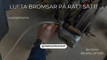 Måste man lufta alla bromsar?